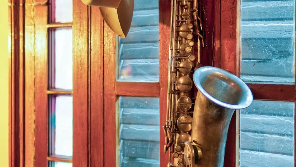 Can you clean a saxophone with water?