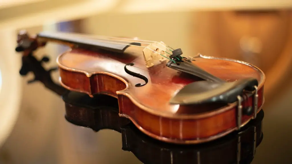When was a violin invented?